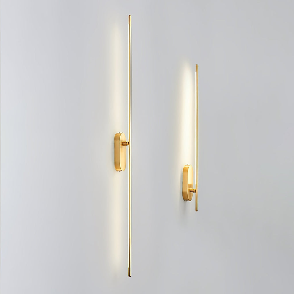Architektoniczna metalowa lampa ścienna LED | Ventumra