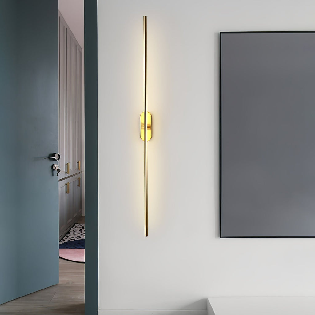 Architektoniczna metalowa lampa ścienna LED | Ventumra