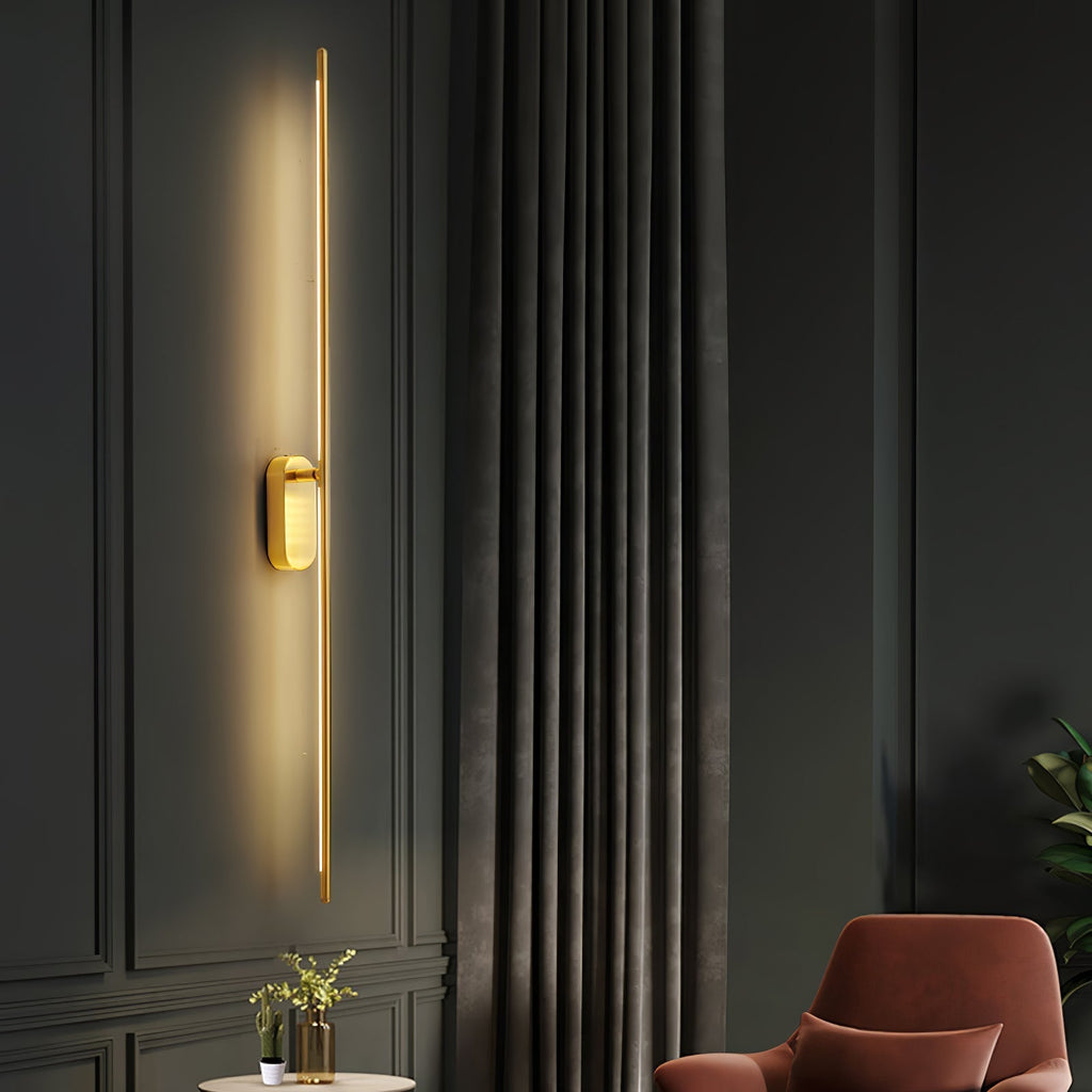 Architektoniczna metalowa lampa ścienna LED | Ventumra