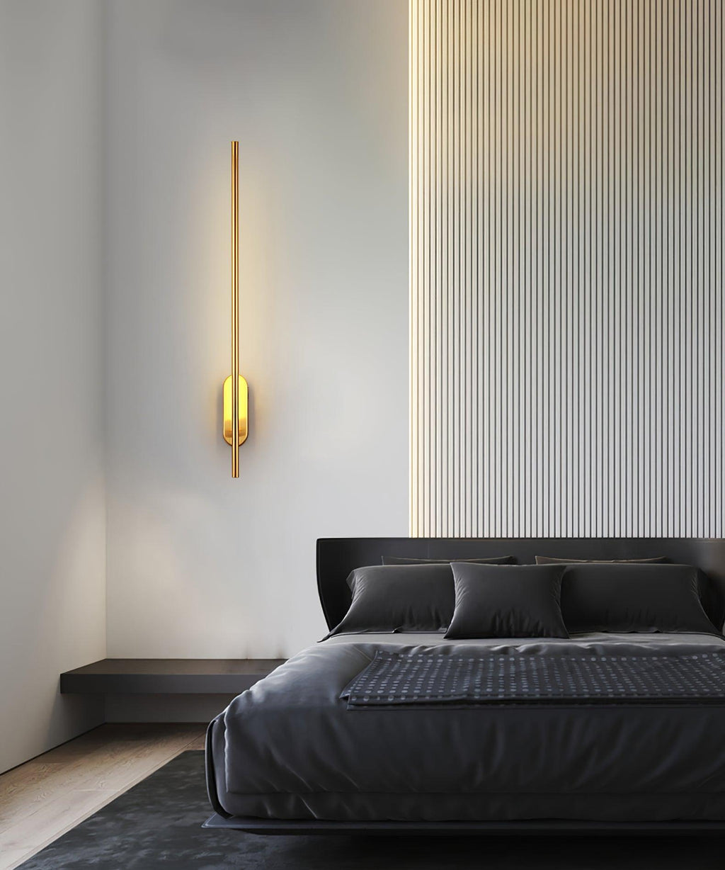 Architektoniczna metalowa lampa ścienna LED | Ventumra
