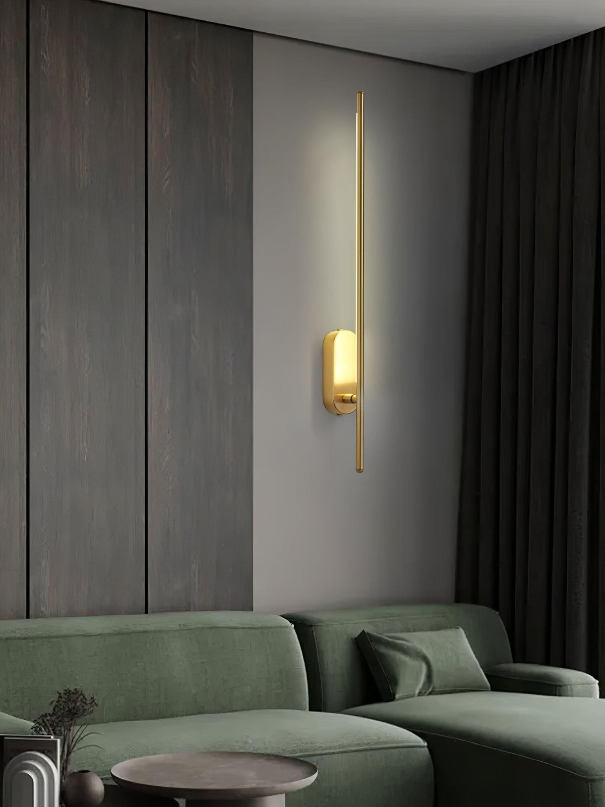 Architektoniczna metalowa lampa ścienna LED | Ventumra