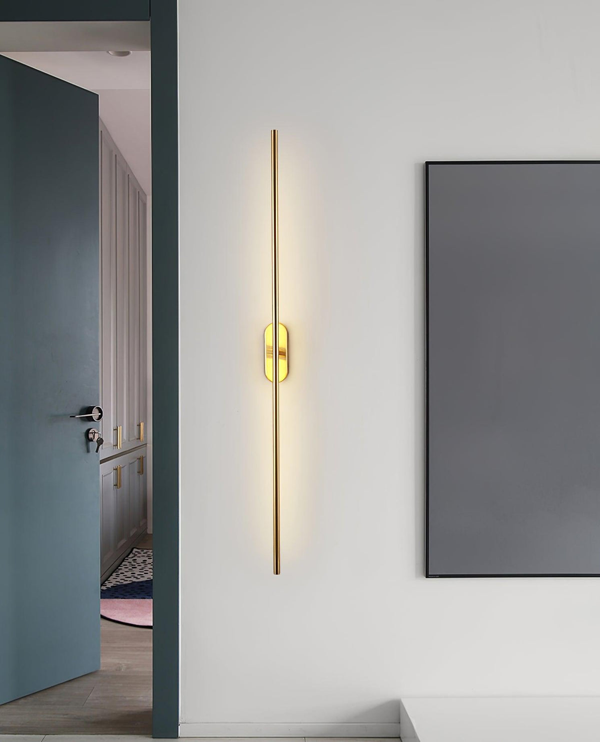 Architektoniczna metalowa lampa ścienna LED | Ventumra
