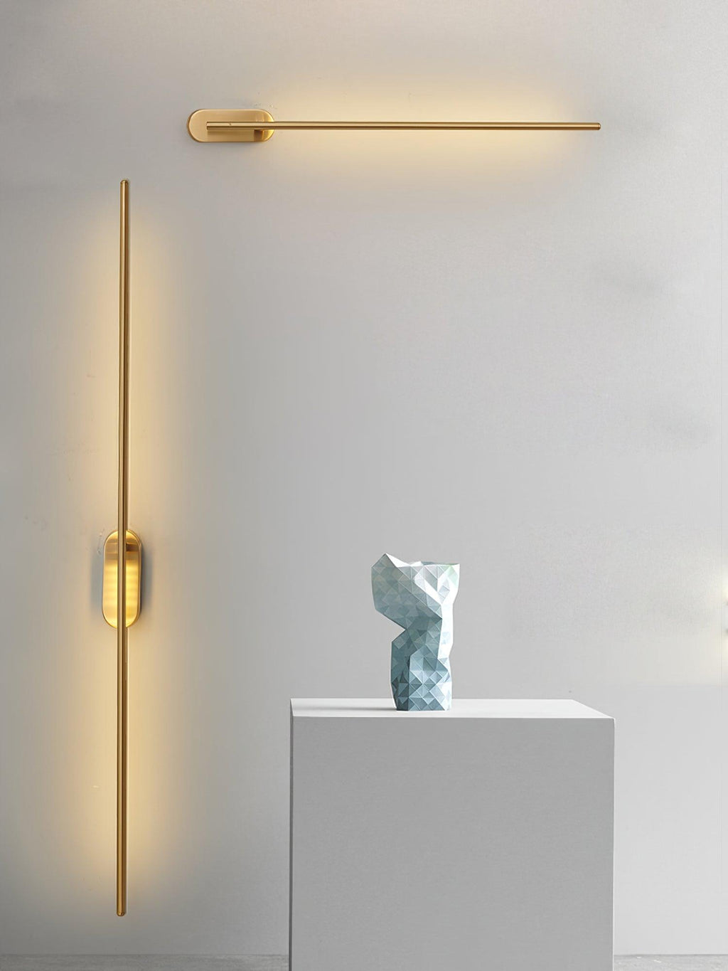 Architektoniczna metalowa lampa ścienna LED | Ventumra
