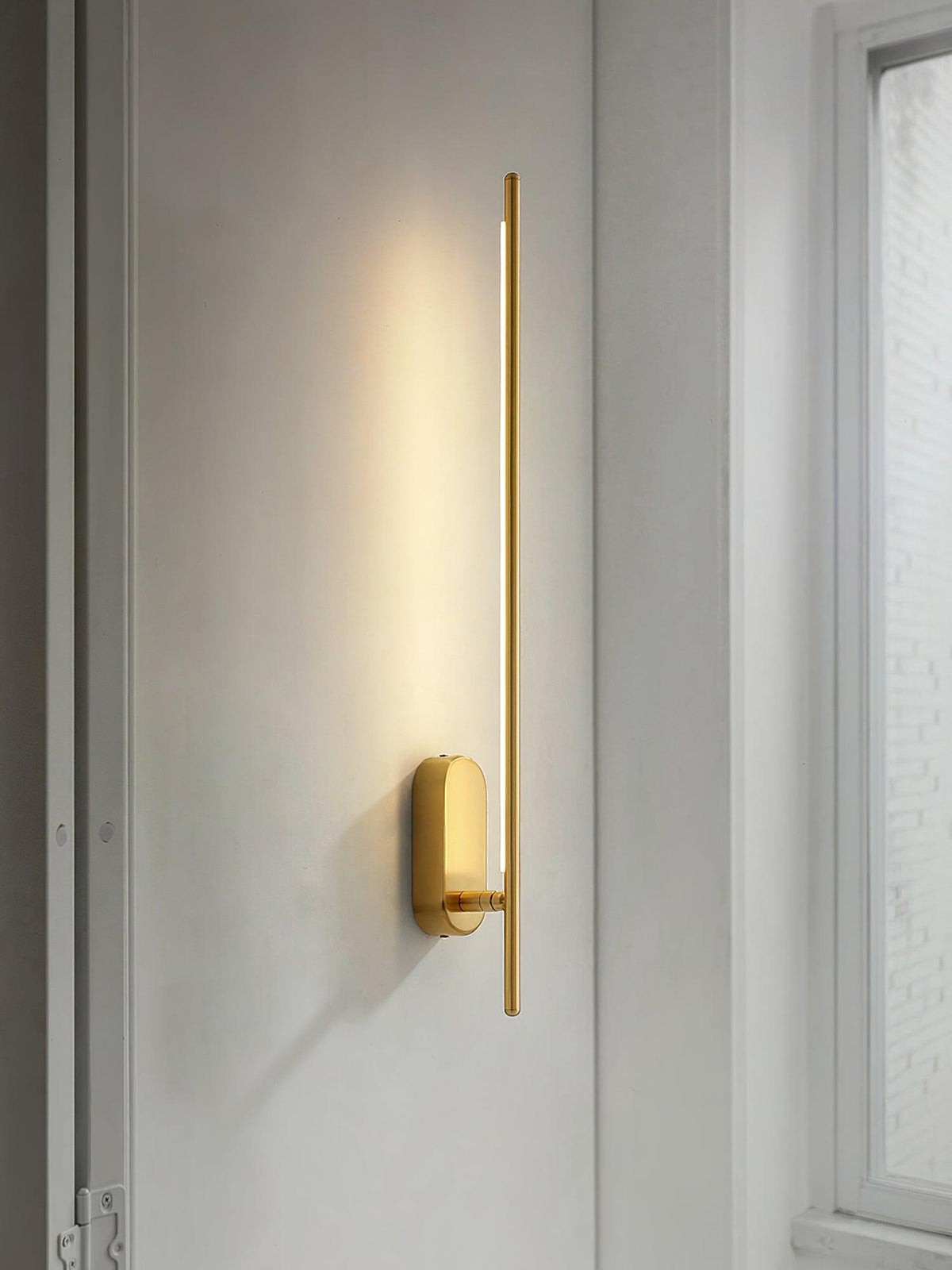 Architektoniczna metalowa lampa ścienna LED | Ventumra