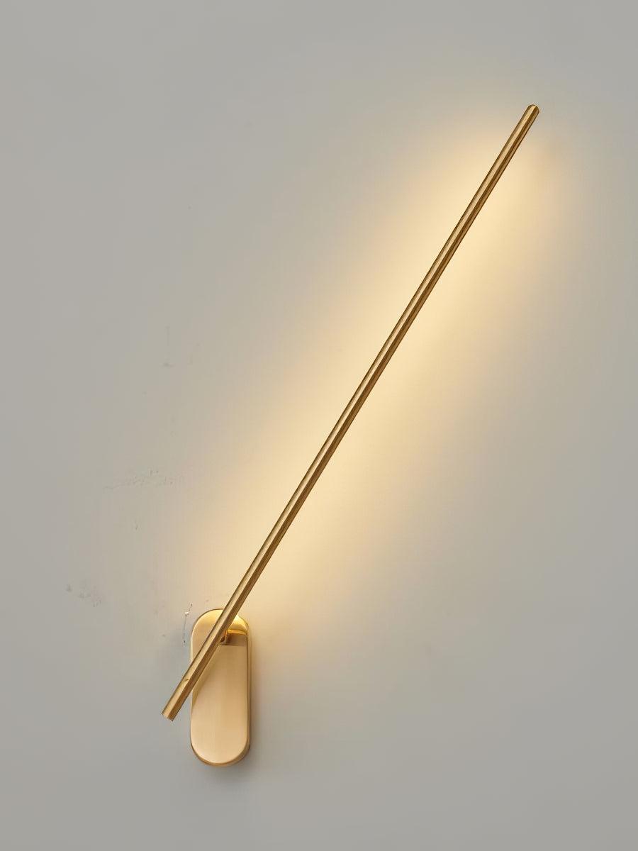 Architektoniczna metalowa lampa ścienna LED | Ventumra