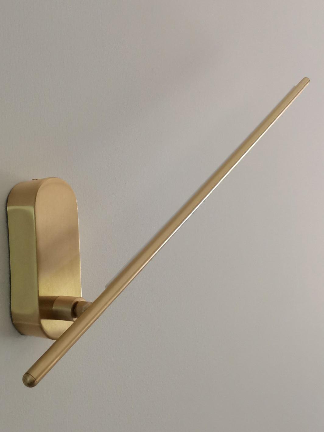 Architektoniczna metalowa lampa ścienna LED | Ventumra