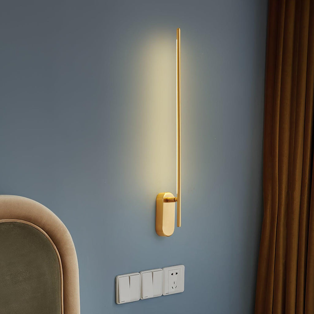 Architektoniczna metalowa lampa ścienna LED | Ventumra