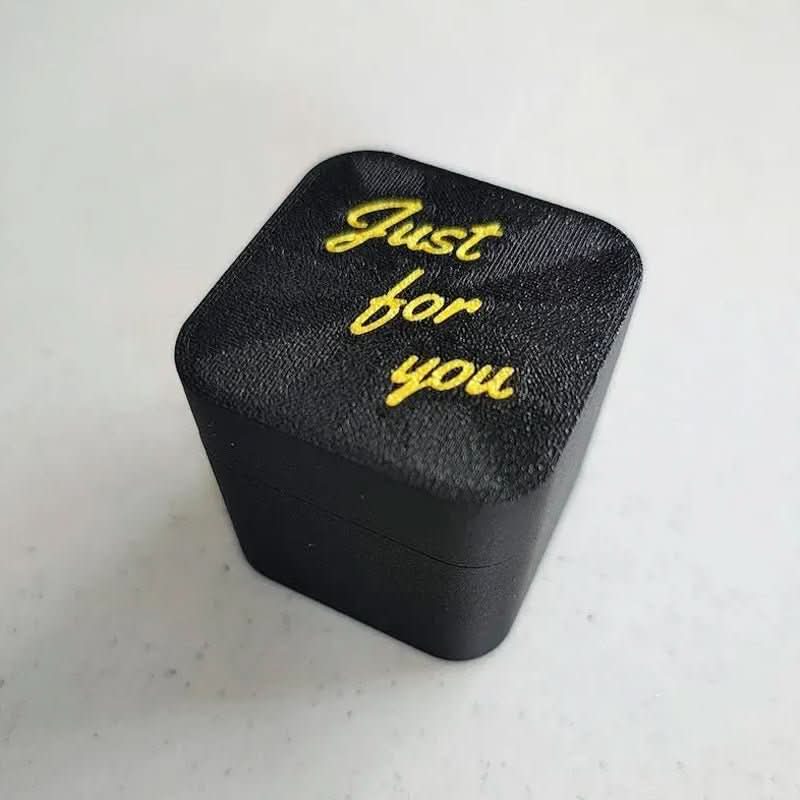 LaughLatch Prank Box — Magnetic Latch, Contact-Activated Flip Top, Compact Design