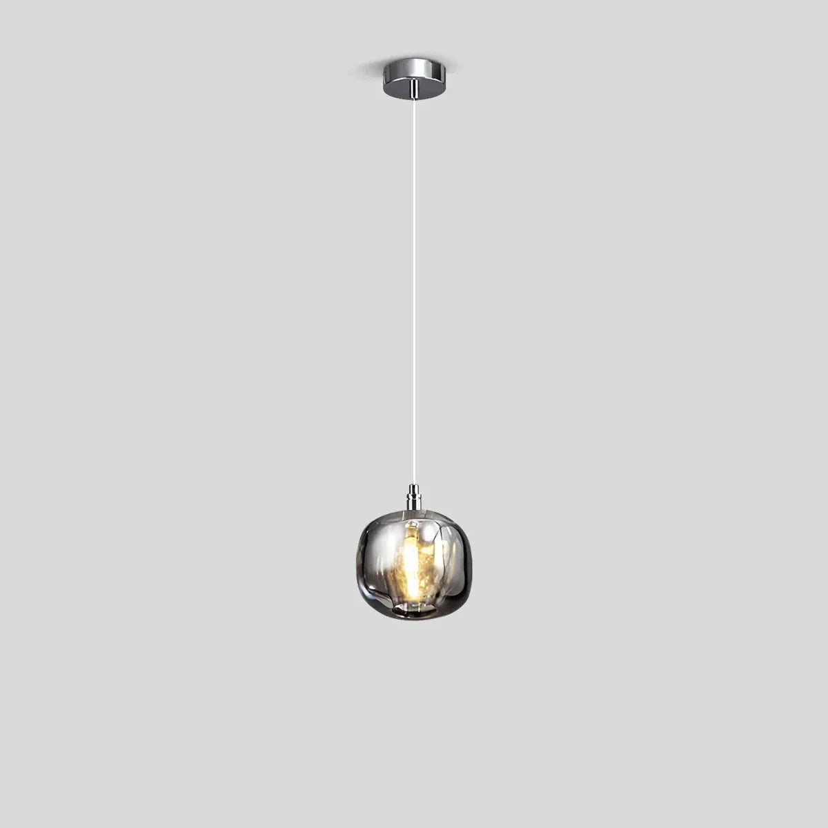 Multicolor Glass Pendant Light Fixture With Layered Lighting | Ventumra