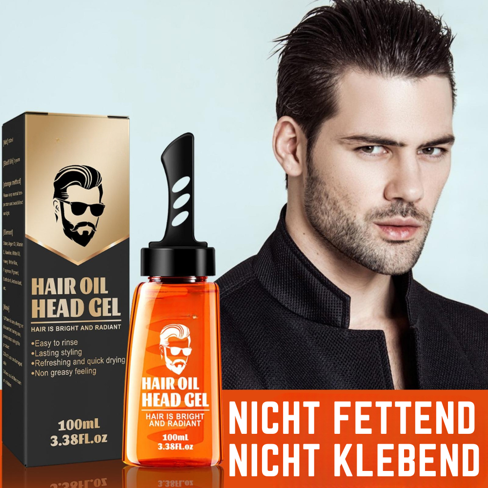 Haarstyling-Gel - Nicht fettender Glanz, Pflege und lang anhaltender Halt