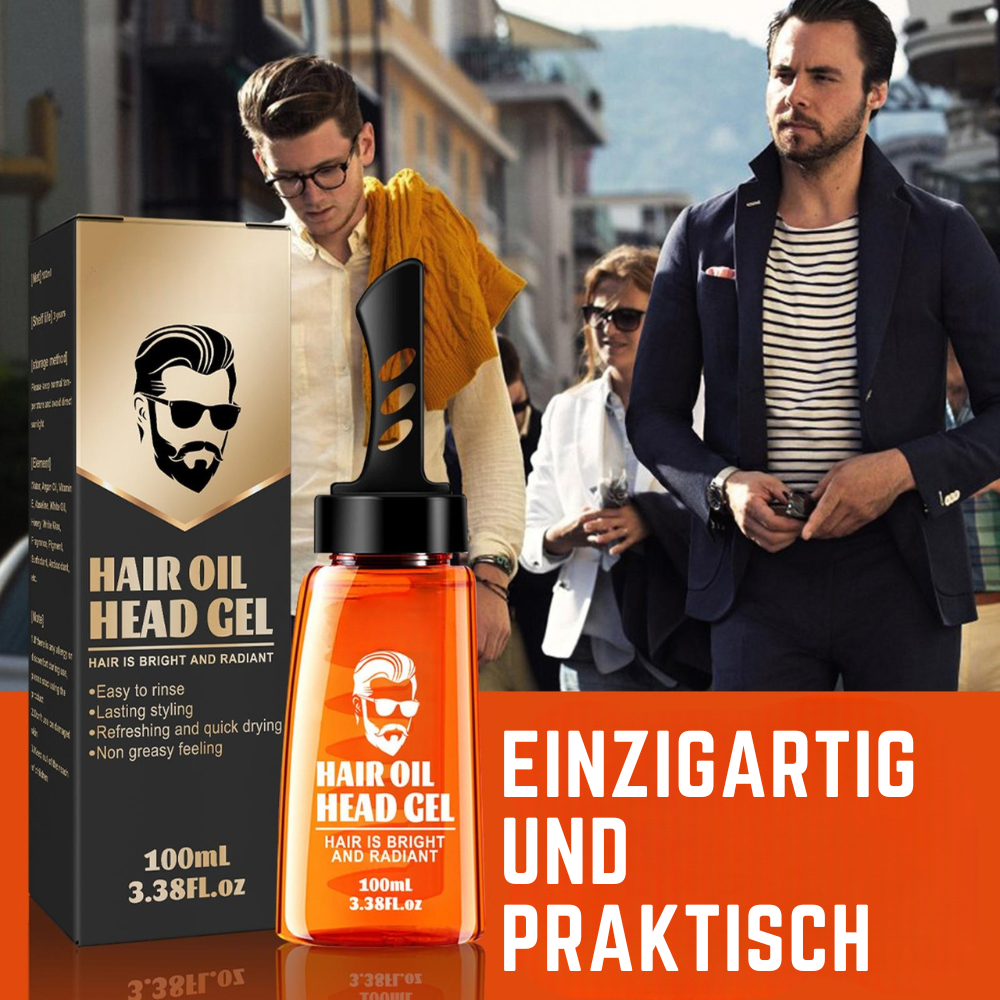 Haarstyling-Gel - Nicht fettender Glanz, Pflege und lang anhaltender Halt