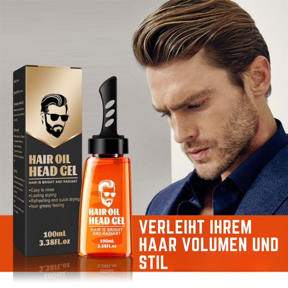 Haarstyling-Gel - Nicht fettender Glanz, Pflege und lang anhaltender Halt