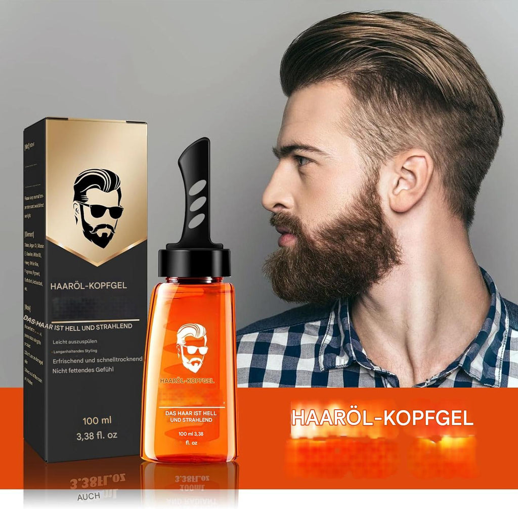 Haarstyling-Gel - Nicht fettender Glanz, Pflege und lang anhaltender Halt