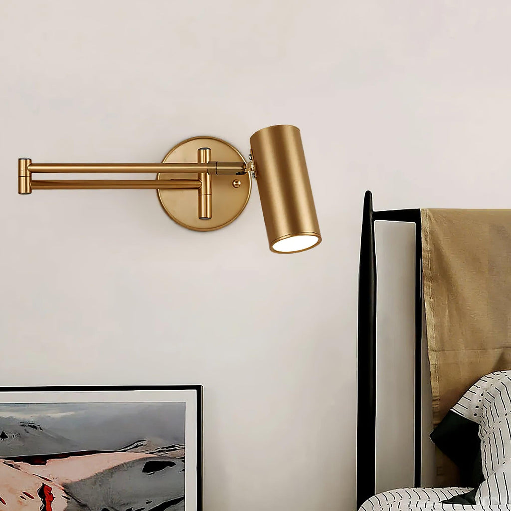 Axel Adjustable Swing Arm Wall Lamp | ventumra
