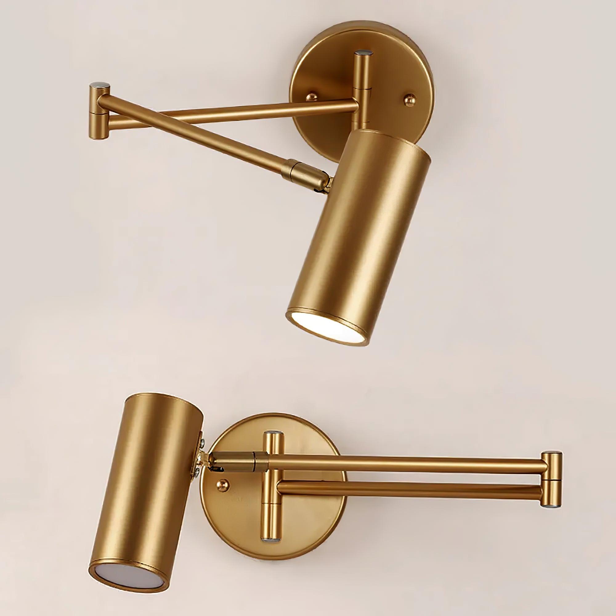 Axel Adjustable Swing Arm Wall Lamp | ventumra
