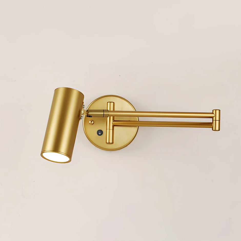 Axel Adjustable Swing Arm Wall Lamp | ventumra