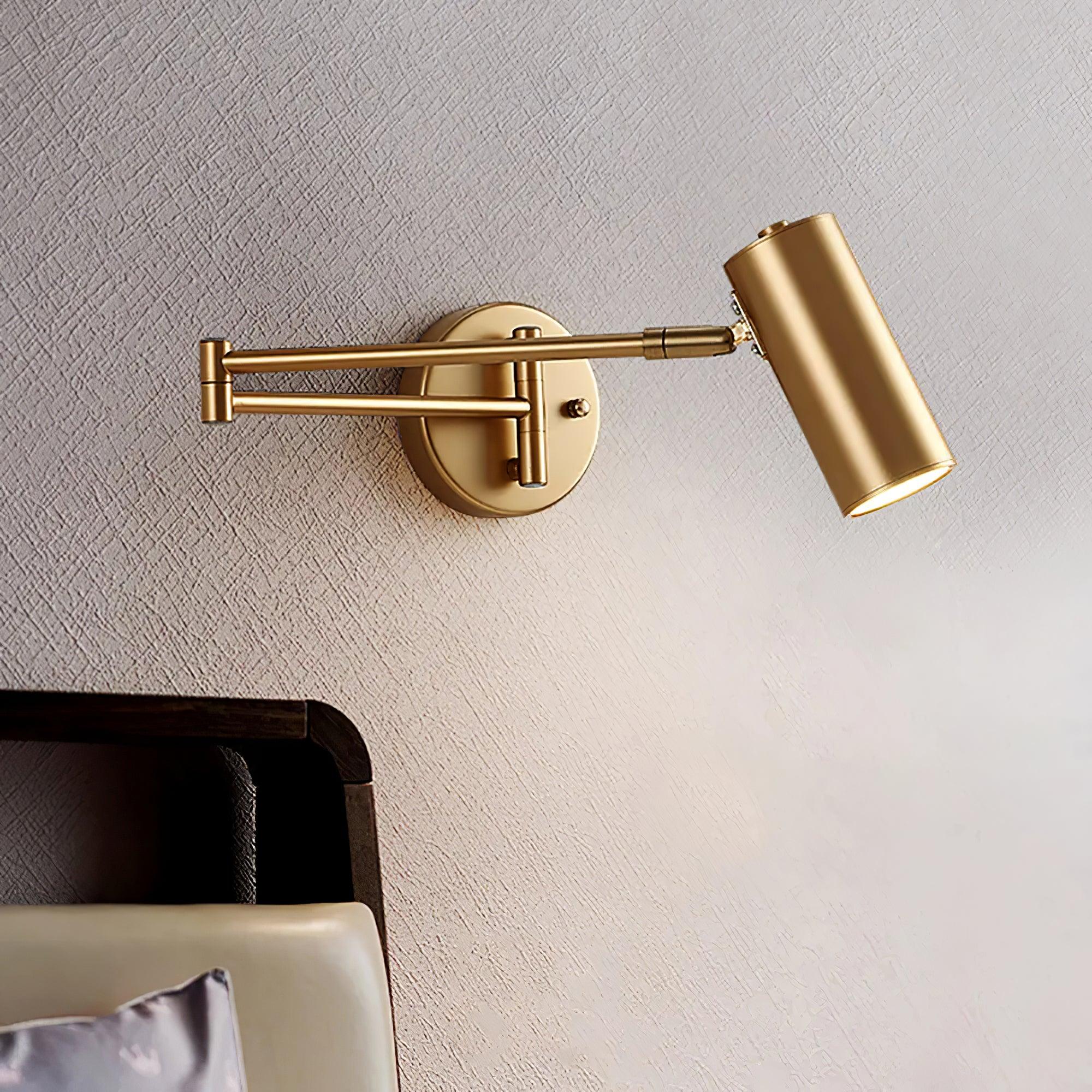 Axel Adjustable Swing Arm Wall Lamp | ventumra