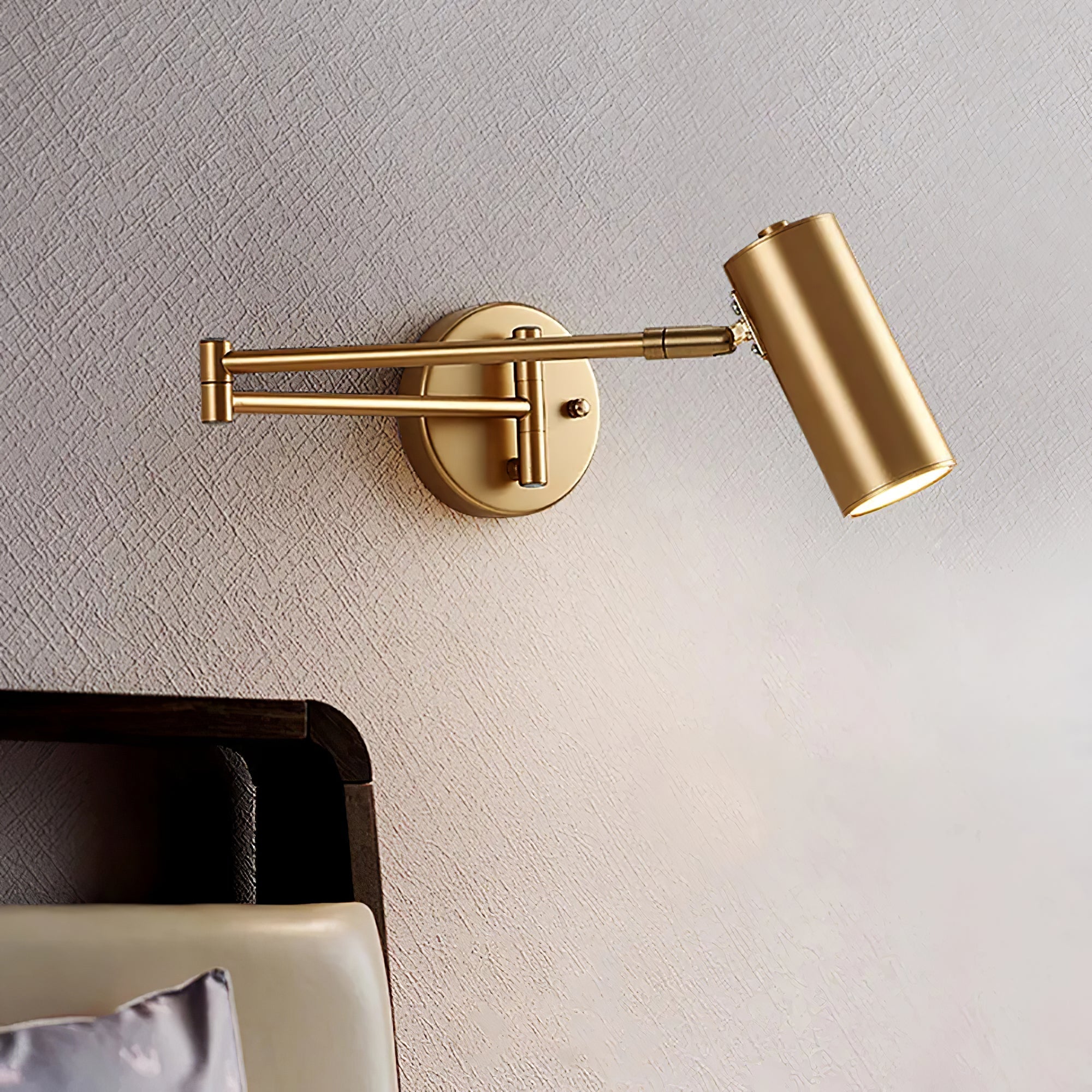 Axel Adjustable Swing Arm Wall Lamp | ventumra