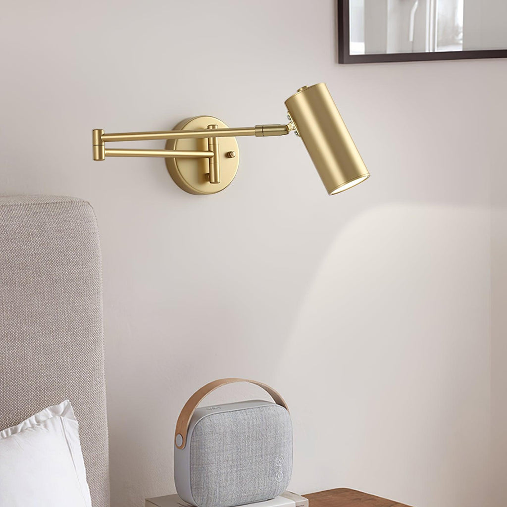 Axel Adjustable Swing Arm Wall Lamp | ventumra