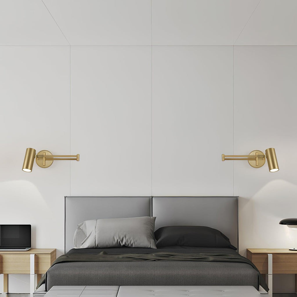 Axel Adjustable Swing Arm Wall Lamp | ventumra