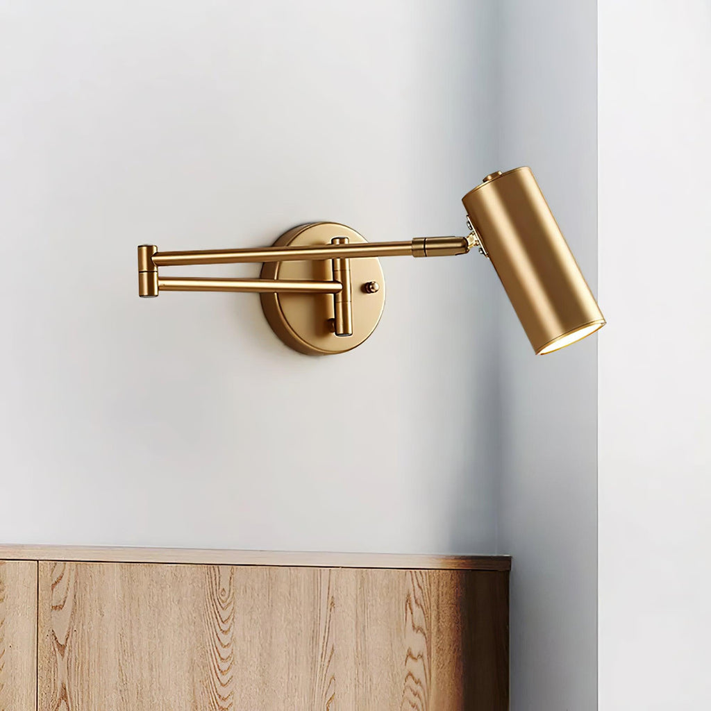 Axel Adjustable Swing Arm Wall Lamp | ventumra