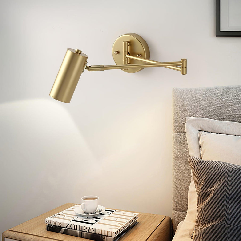 Axel Adjustable Swing Arm Wall Lamp | ventumra