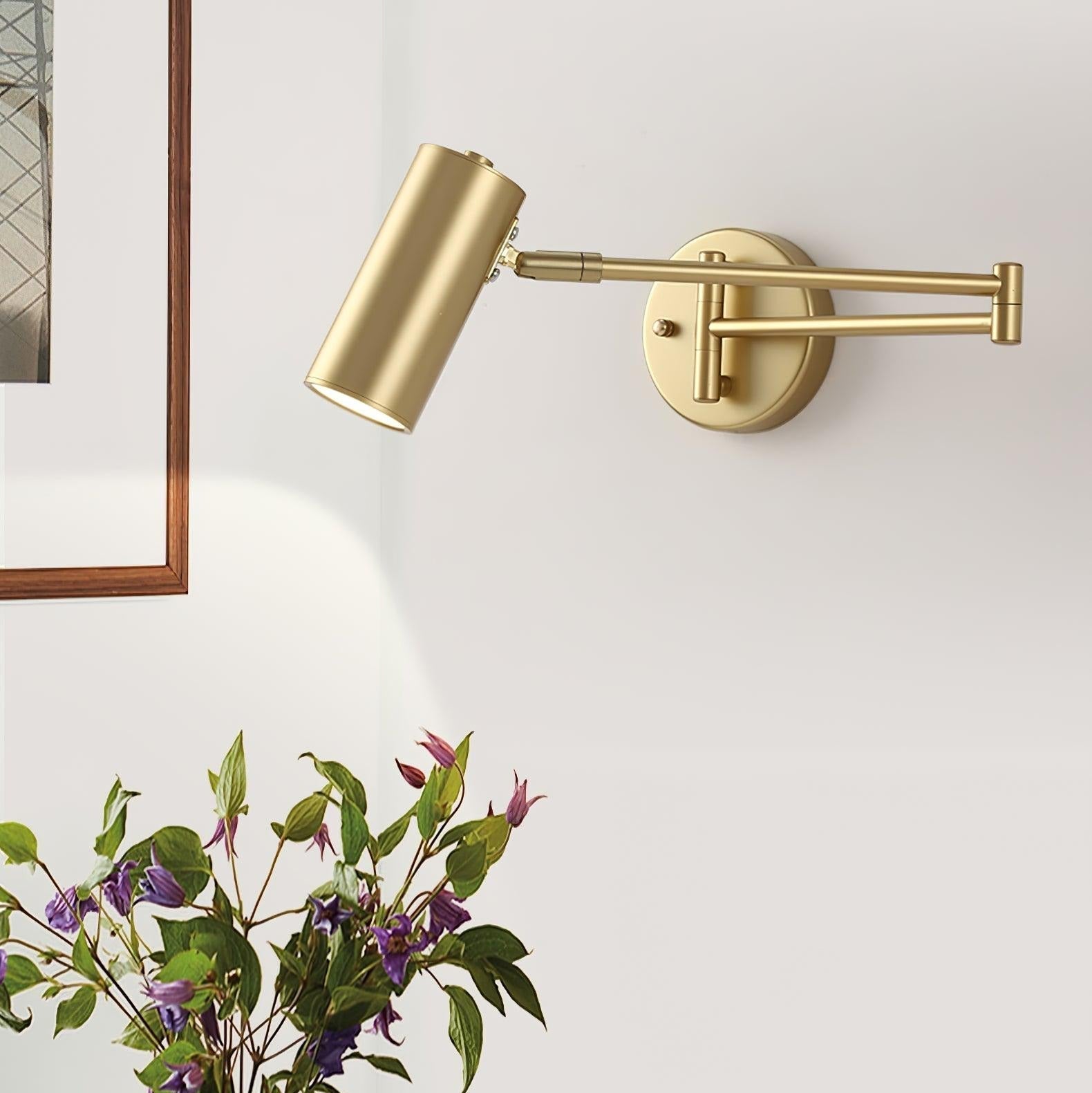 Axel Adjustable Swing Arm Wall Lamp | ventumra