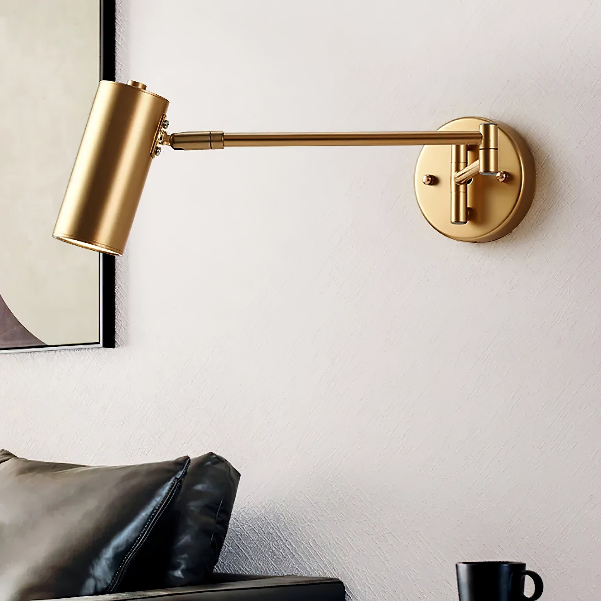 Axel Adjustable Swing Arm Wall Lamp | ventumra