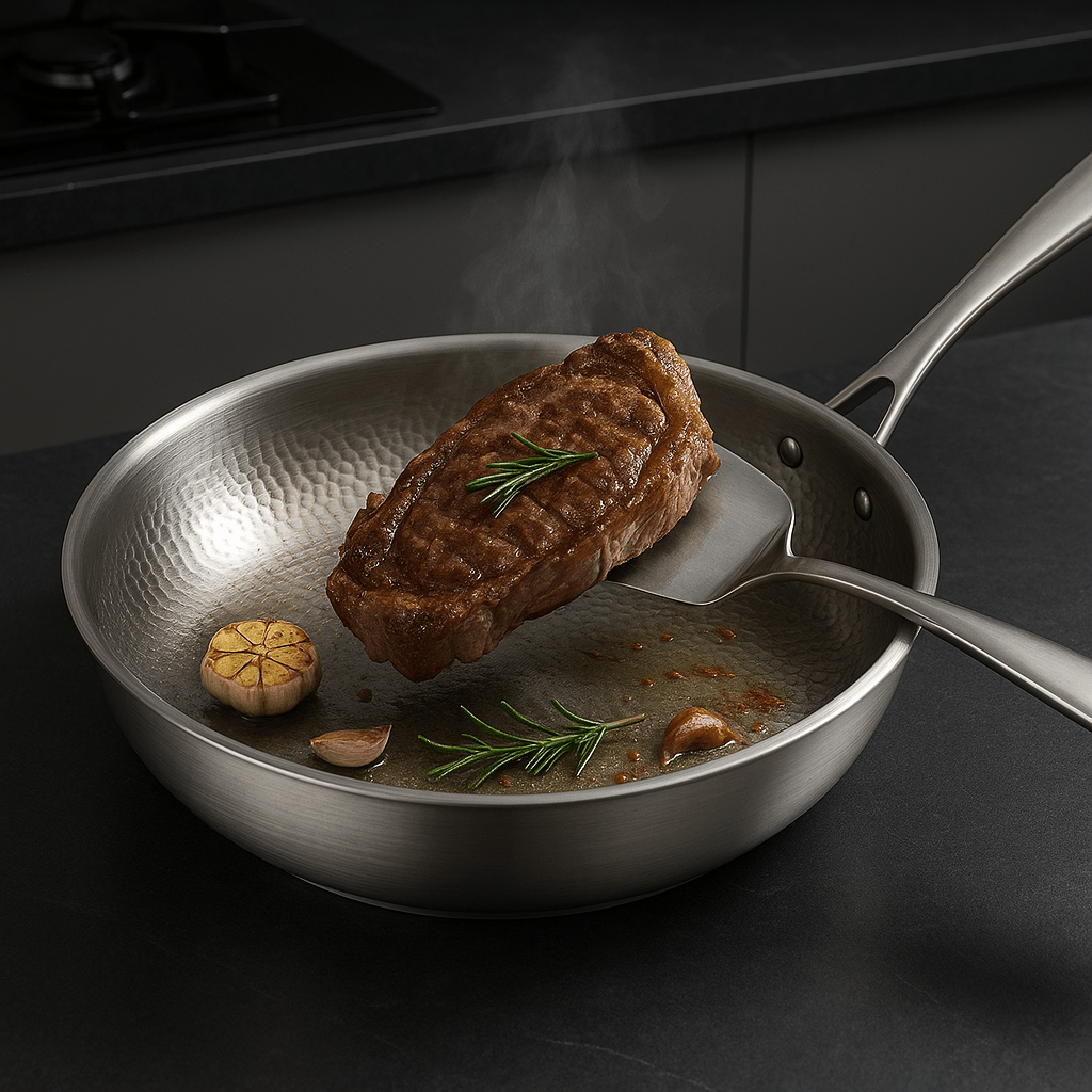 Apex Titan Fry Pan 2.0 — naarmuuntumaton titaanikeittoastia ilman pinnoitetta