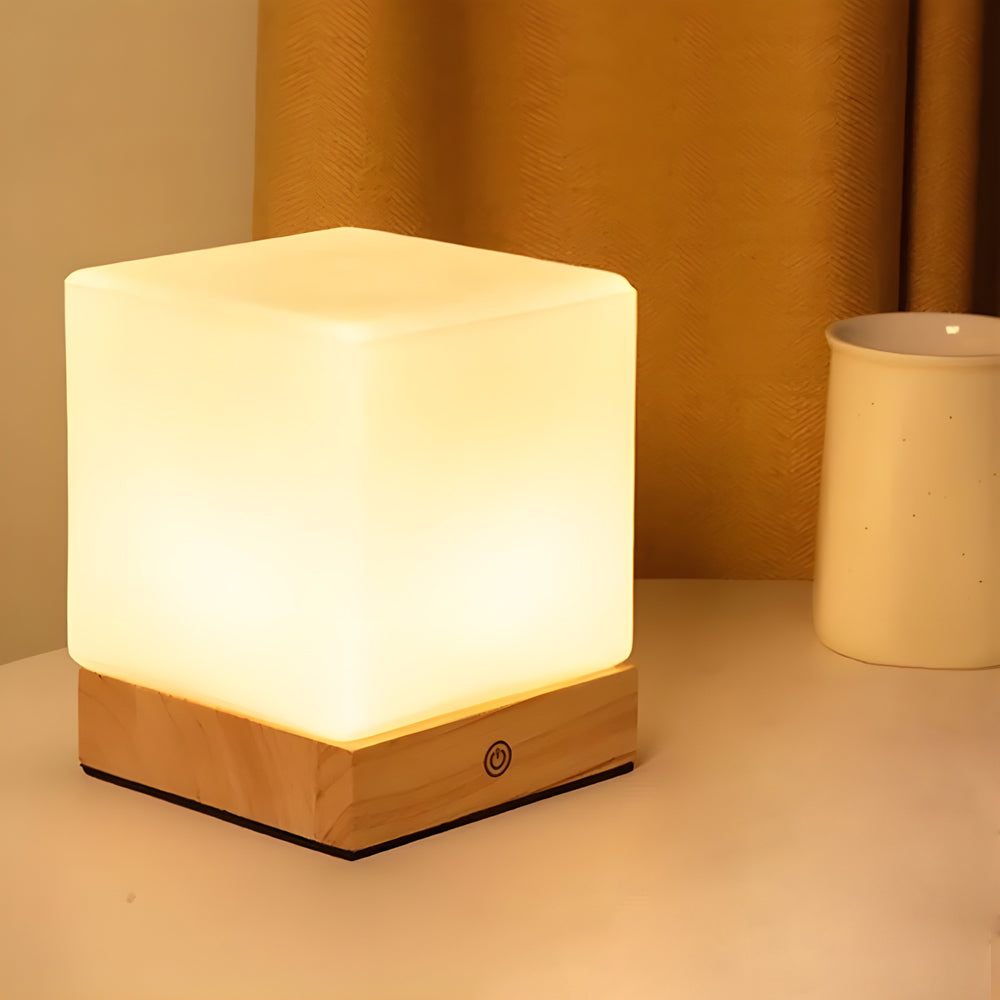 LumiNord Compact Nordic LED Desk Lamp Cordless And Portable
