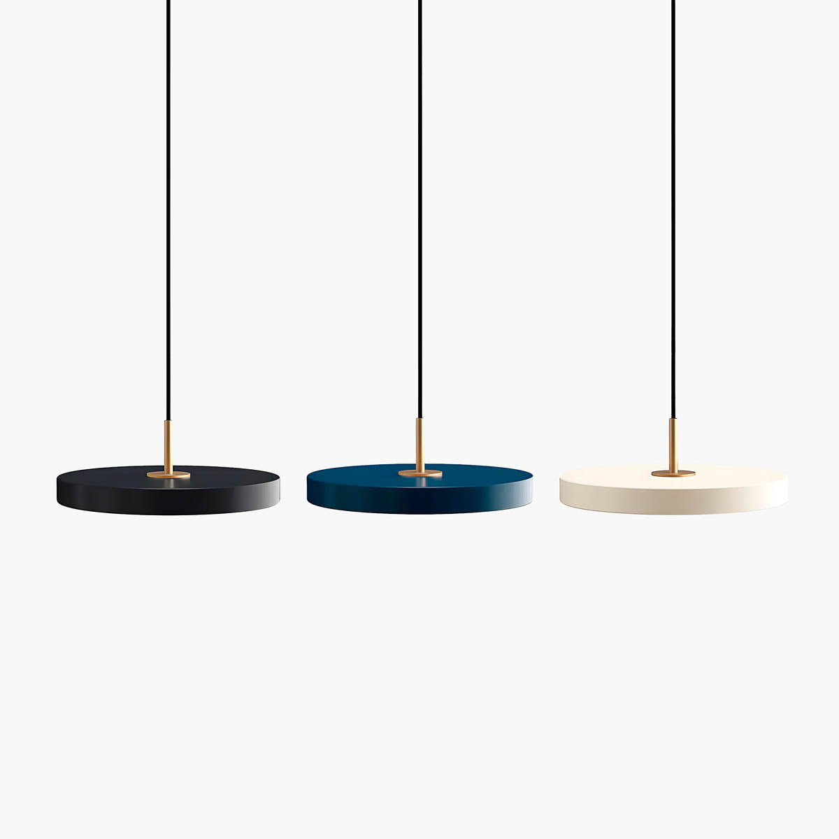 LumaDisk LED Pendant Light With Adjustable Cord Modern
