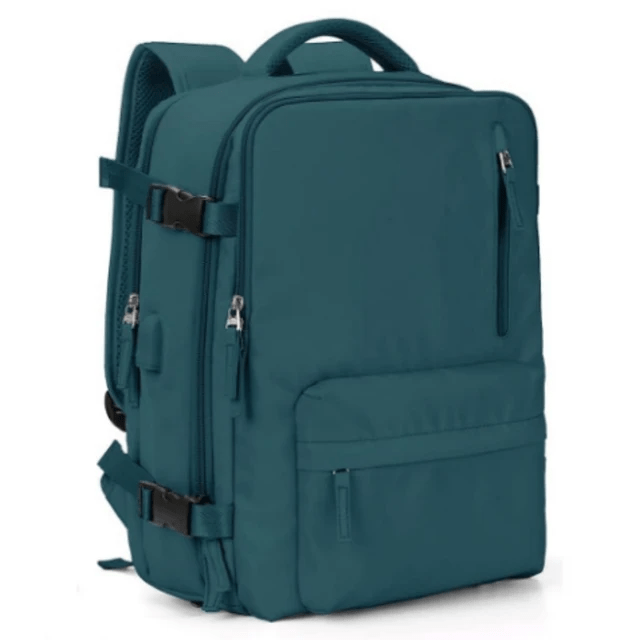 Mochila Venture TrailGuard — Diseño ligero, compartimentos de seguridad organizados