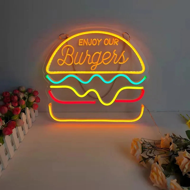 LumaBite Playful Neon Night Lamp For Ambient Living Rooms