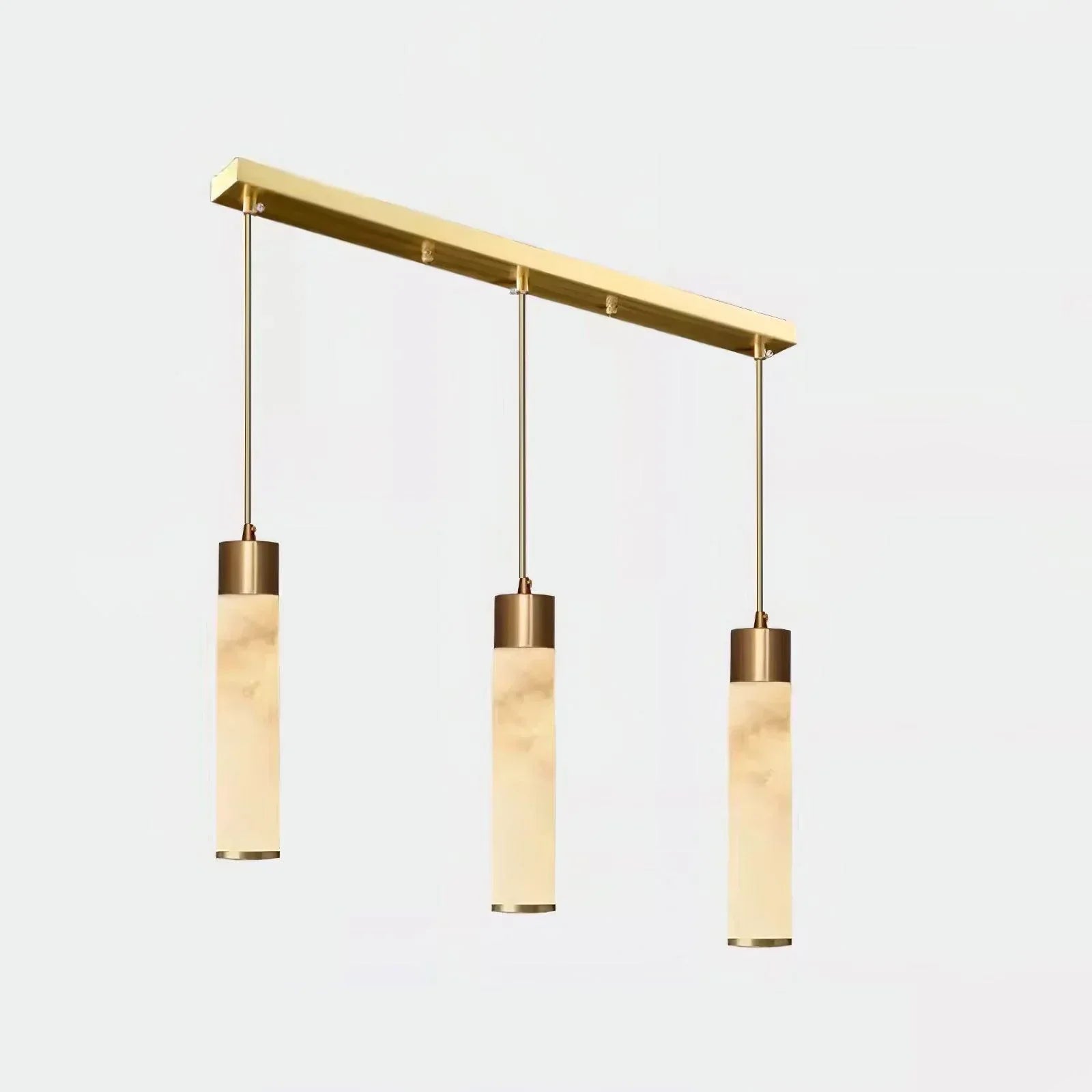 Dike White Alabaster Pendant Light - Neutralighting