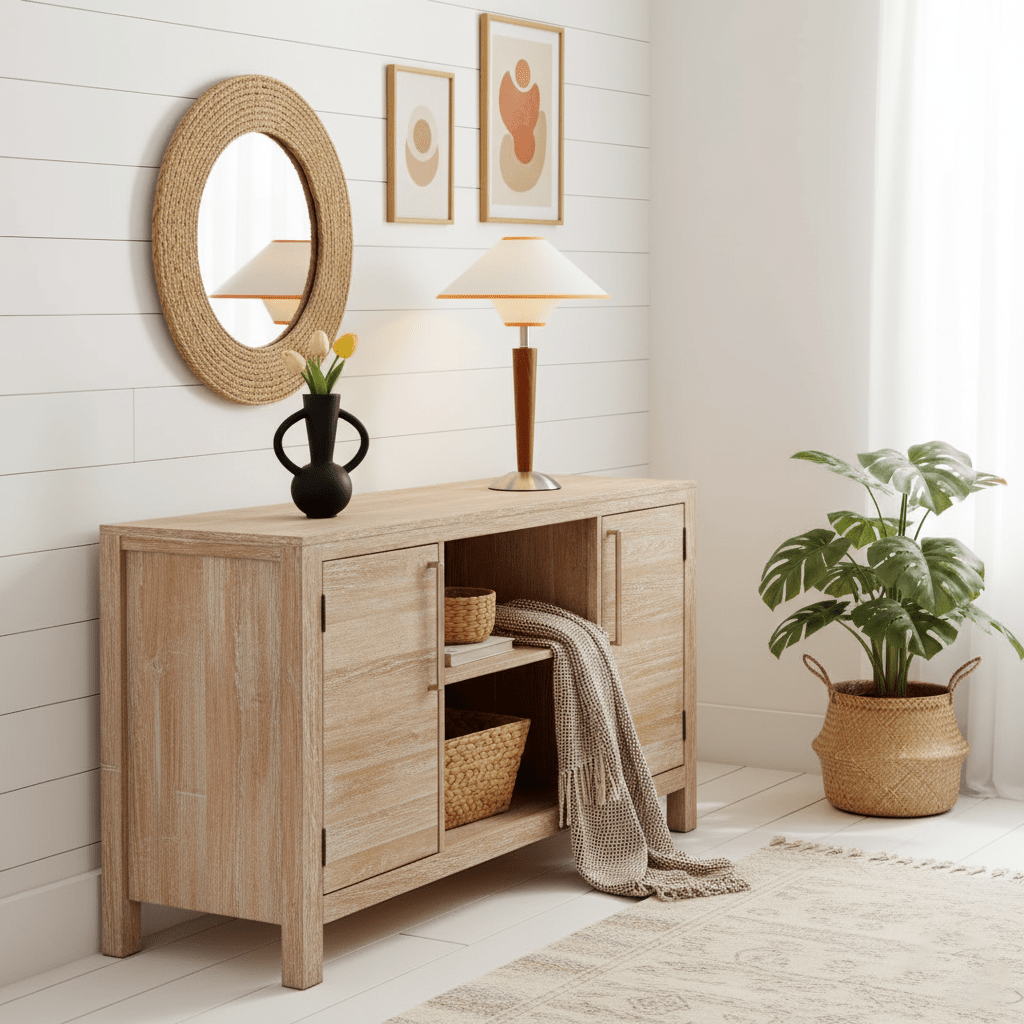 Talonwood Wooden Table Lamp | Ventumra