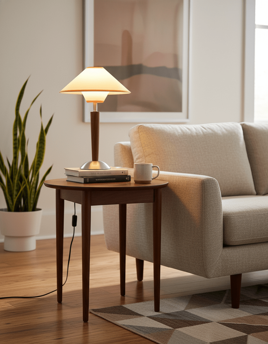 Talonwood Wooden Table Lamp | Ventumra