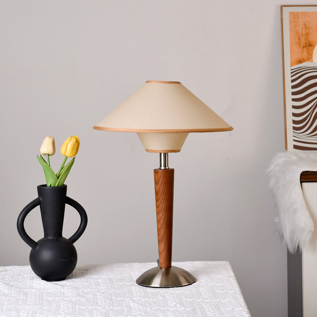 Talonwood Wooden Table Lamp | Ventumra