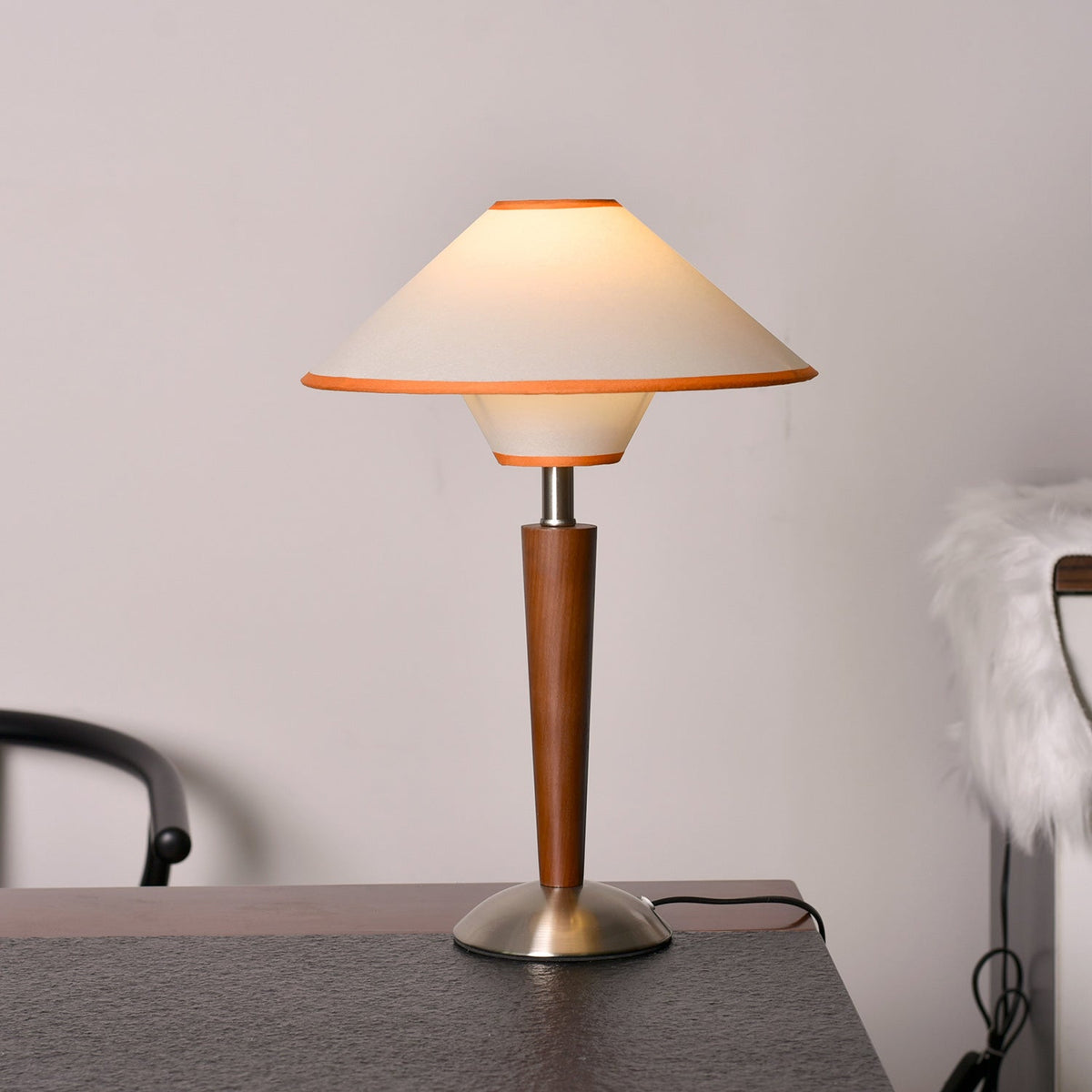 Talonwood Wooden Table Lamp | Ventumra