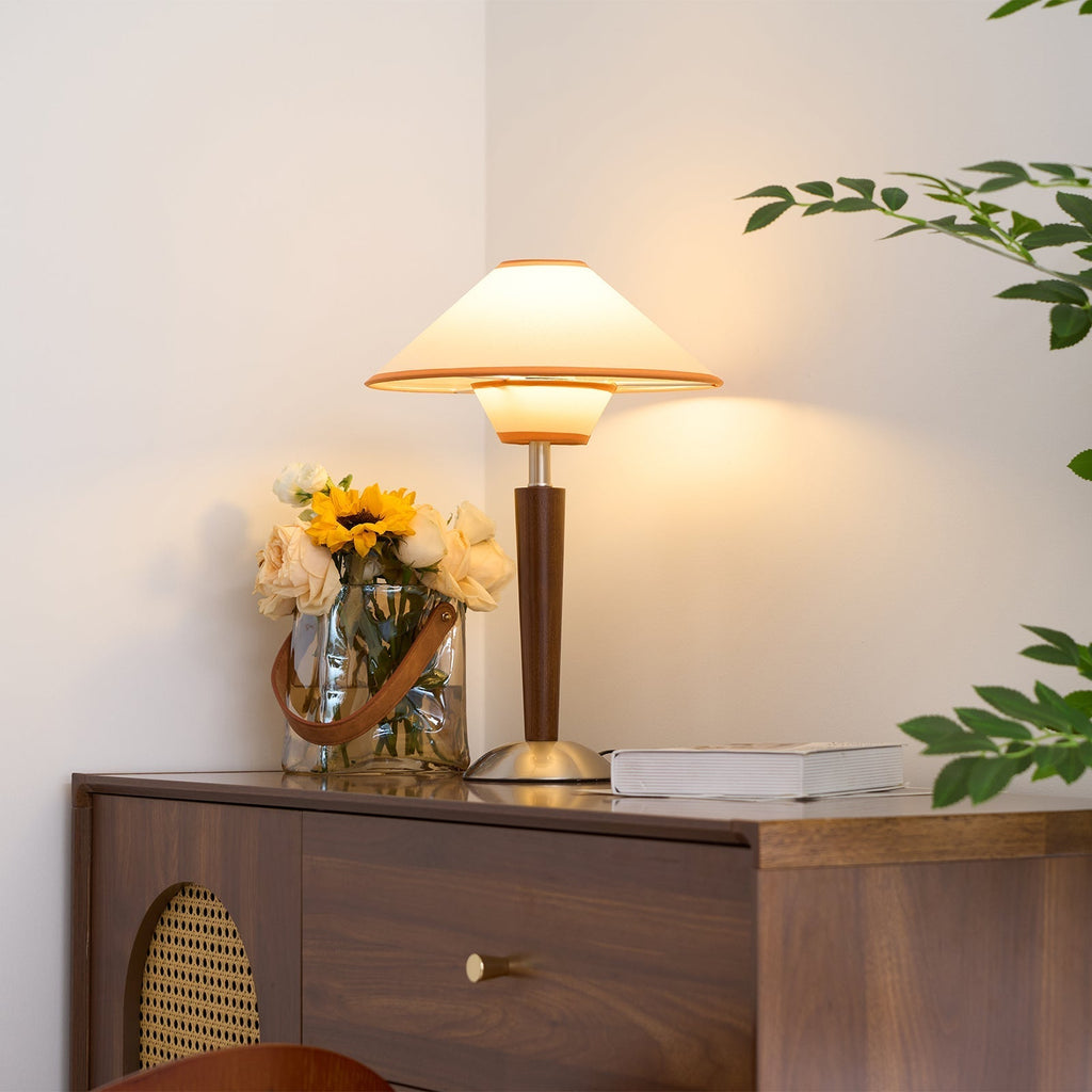Talonwood Wooden Table Lamp | Ventumra