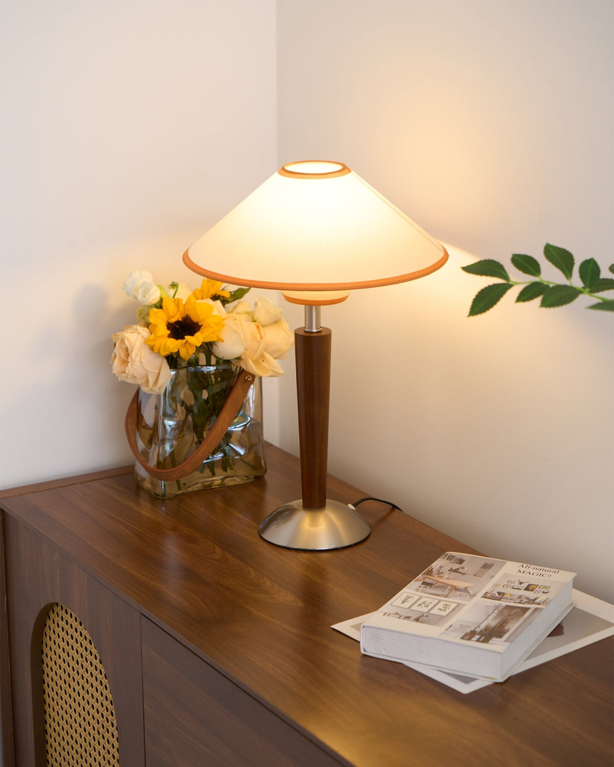 Talonwood Wooden Table Lamp | Ventumra