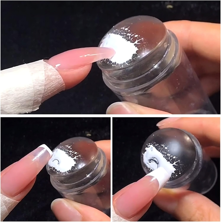 NailArtPro-fransk manikyrsett — enkel neglestempler
