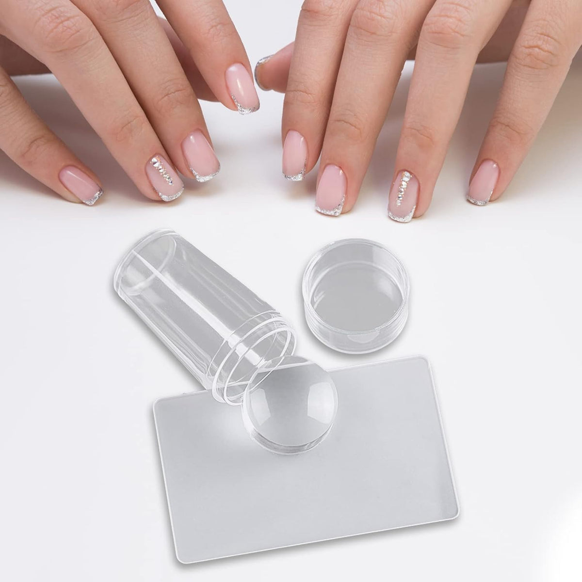 NailArtPro-fransk manikyrsett — enkel neglestempler