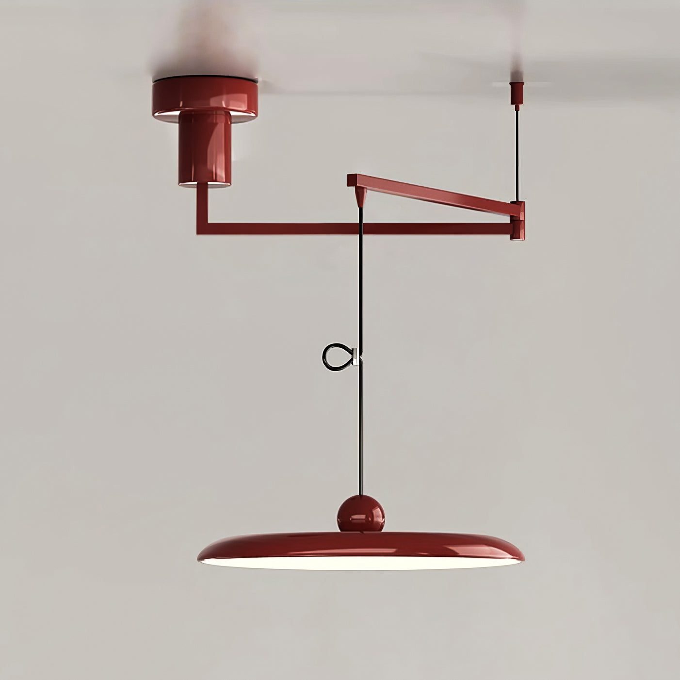 Flux pendellampor med Morandi-justerbar arm | ventumra