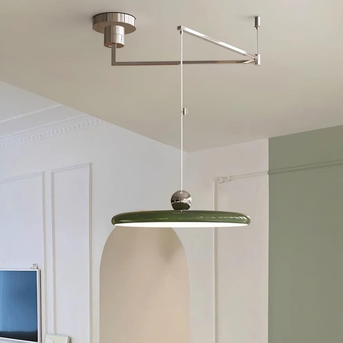 Flux pendellampor med Morandi-justerbar arm | ventumra