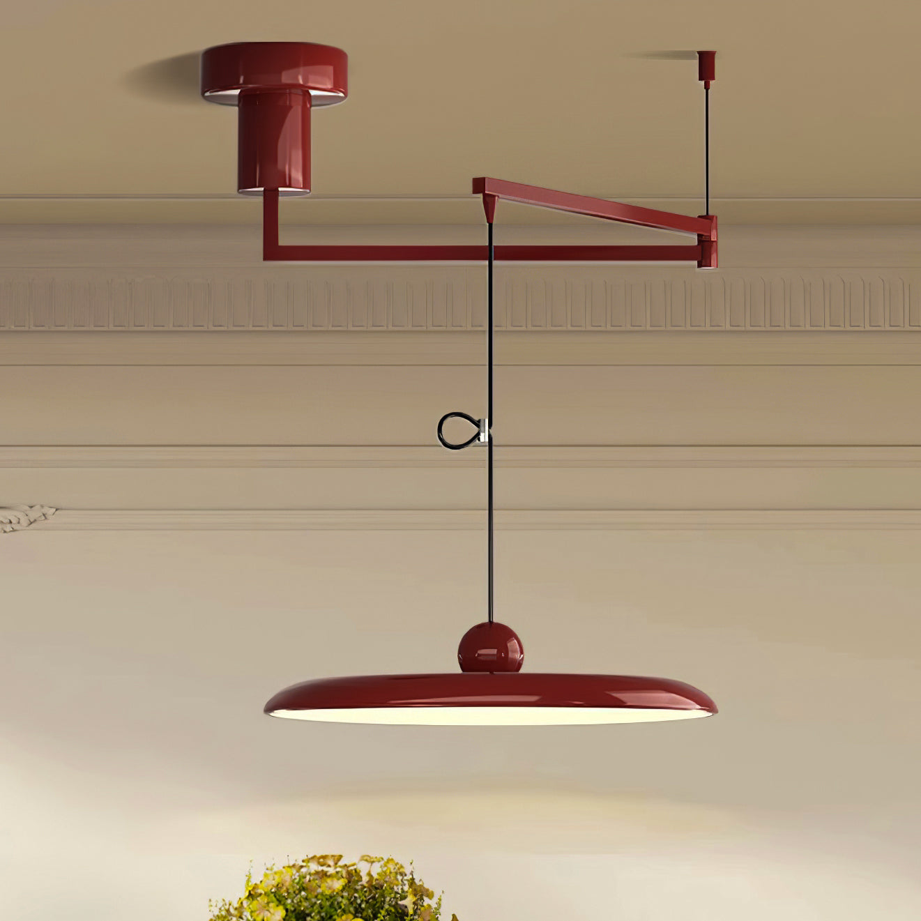 Flux pendellampor med Morandi-justerbar arm | ventumra