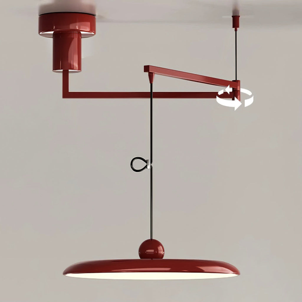 Flux pendellampor med Morandi-justerbar arm | ventumra