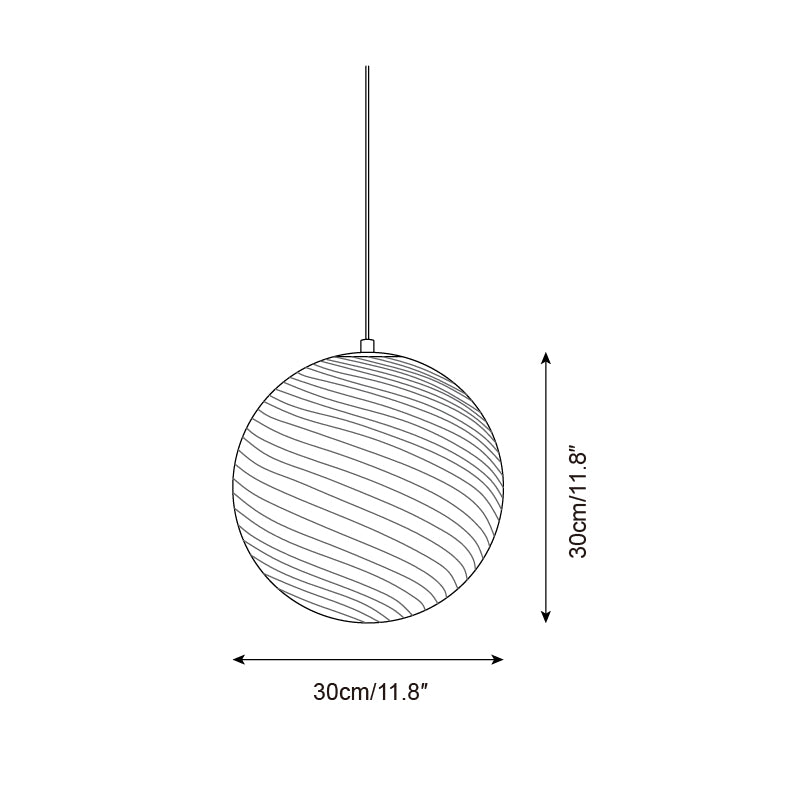 Joliv Glass Globe Pendant Lamp | ventumra