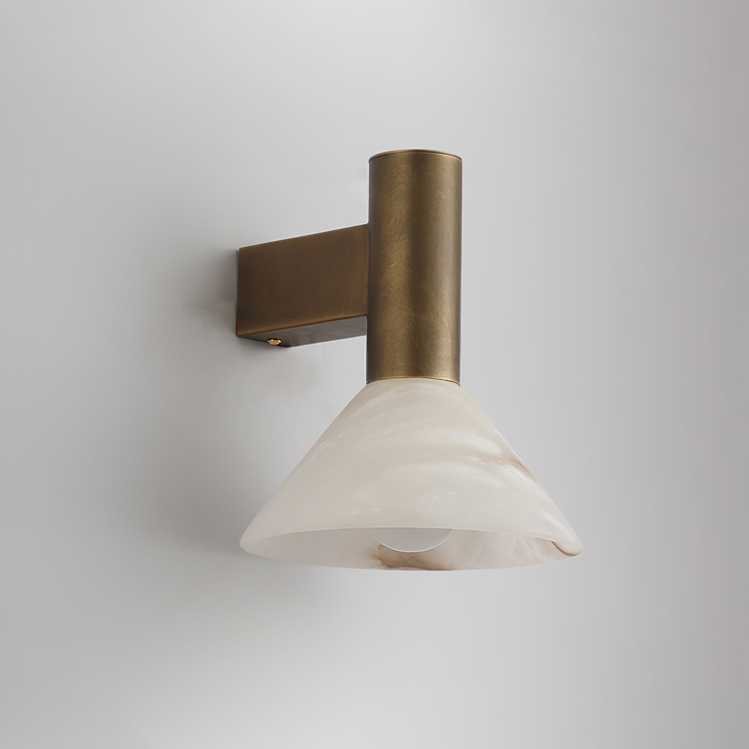 Eurnoria Cone Alabaster Wall Light | ventumra