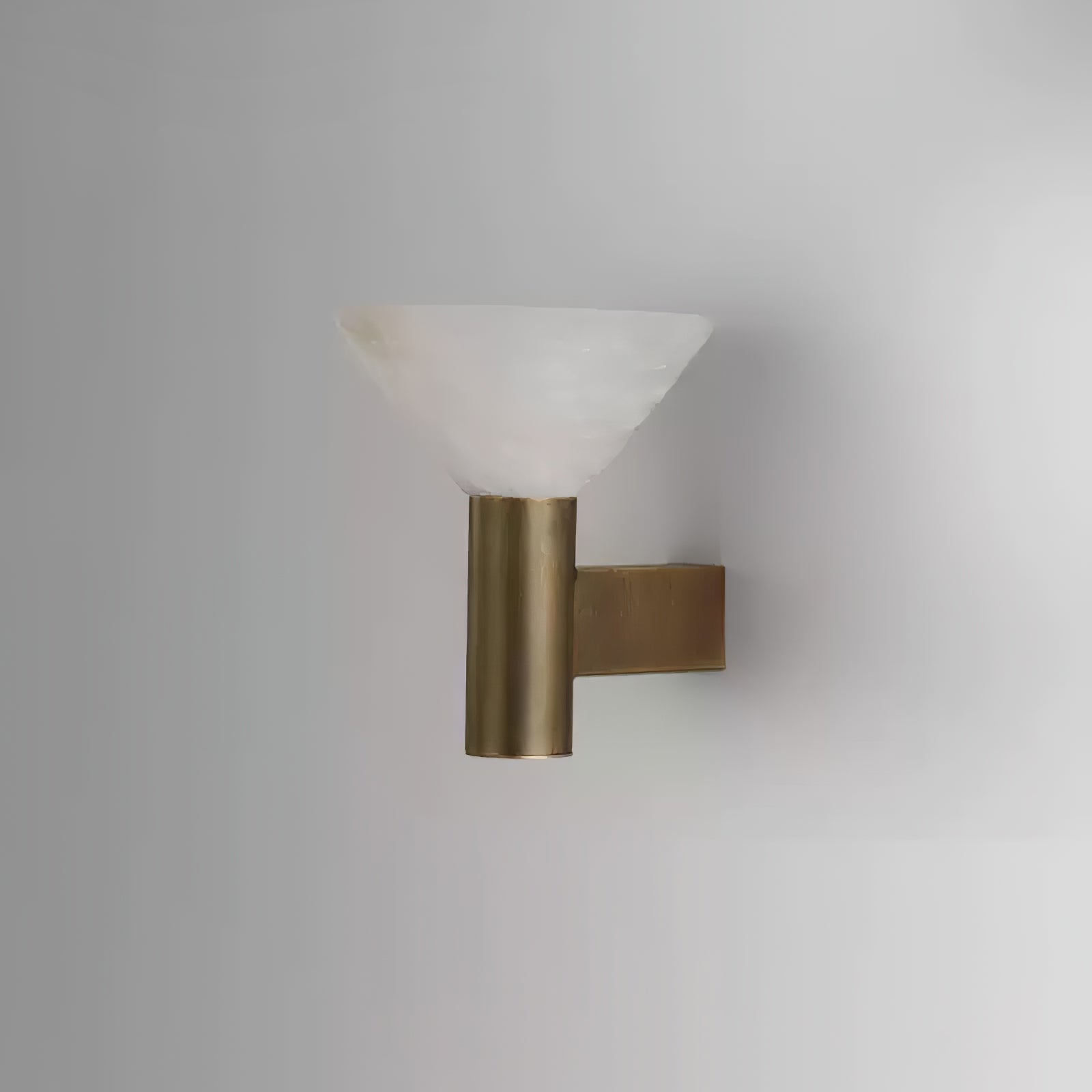 Eurnoria Cone Alabaster Wall Light | ventumra