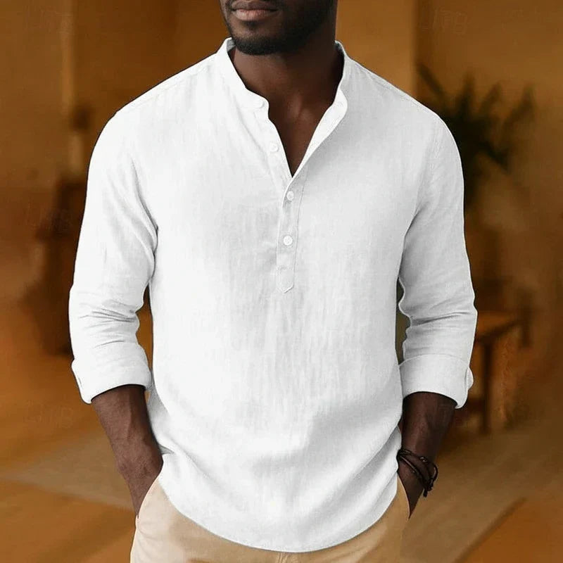 Tramel Men's Relaxed Fit Long Sleeve Casual Shirt | ventumra